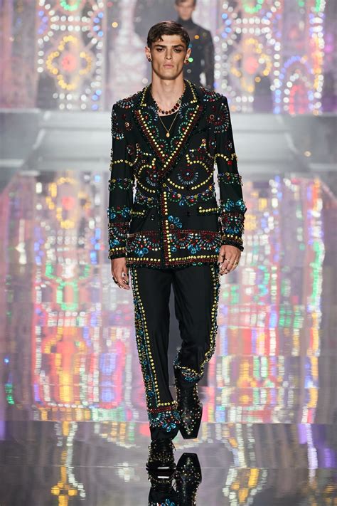 dolce gabbana vogue|dolce and gabbana tracksuit runway.